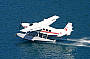 Water landing in an Air Whitsunday Seaplane